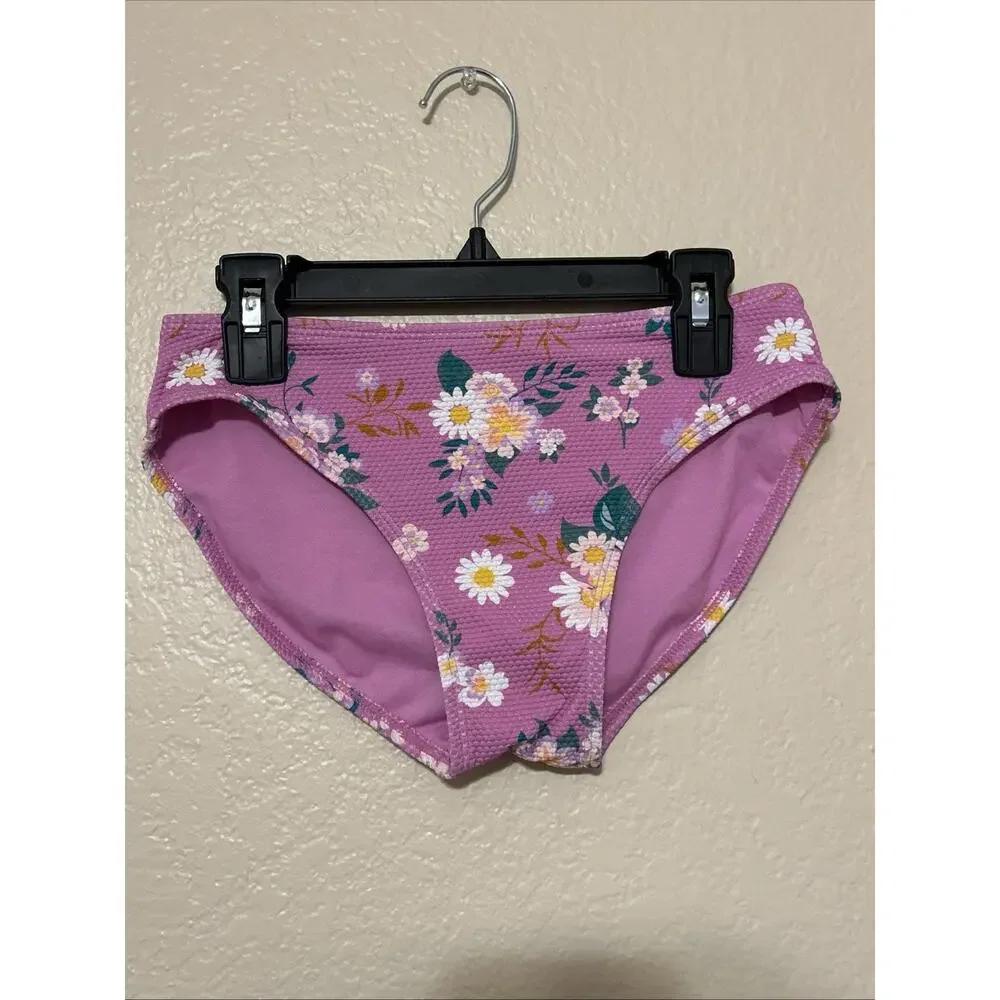 Art Class Girls L 10/12 Daisy Floral 2PC Bikini Swim Suit